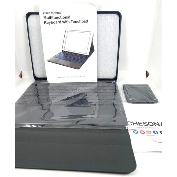 Chesona iPad 11 Pro Case Keyboard Touchpad Black - Picture 1 of 3